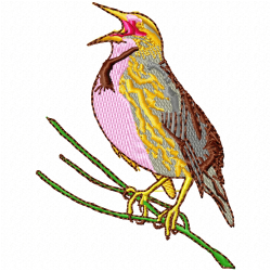 Small Birds Embroidery Design 2